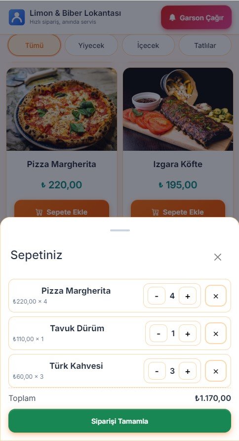 Hızlı Sipariş Ekranı