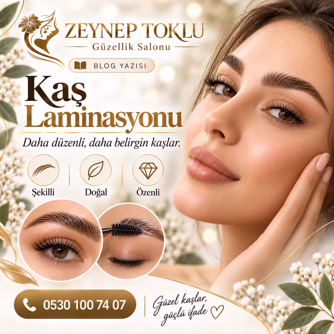 Kaş Laminasyonu ile Daha Düzenli ve Belirgin Kaşlar