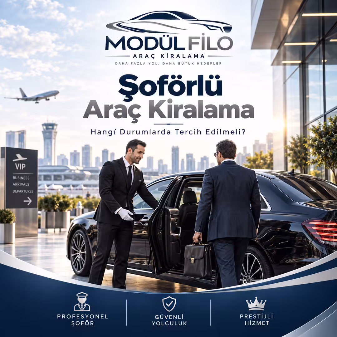 Şoförlü Araç Kiralama Hangi Durumlarda Tercih Edilmeli?