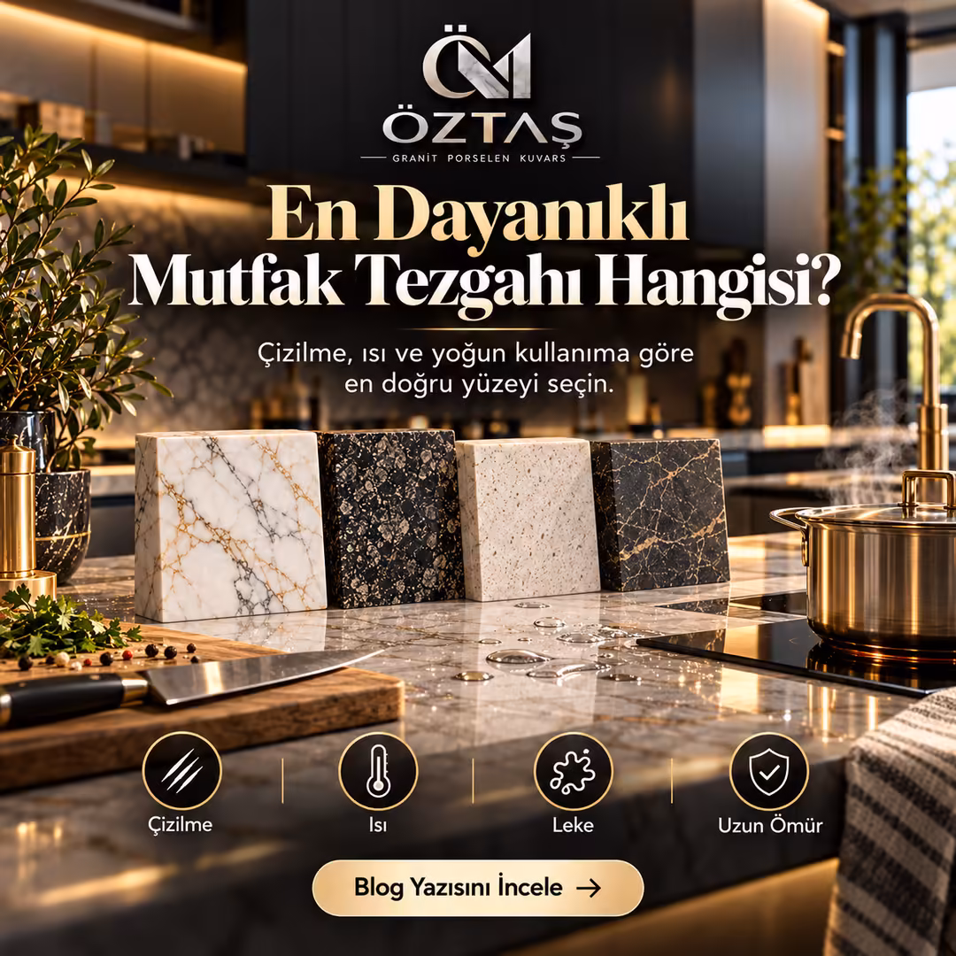 En Dayanıklı Mutfak Tezgahı Hangisi?