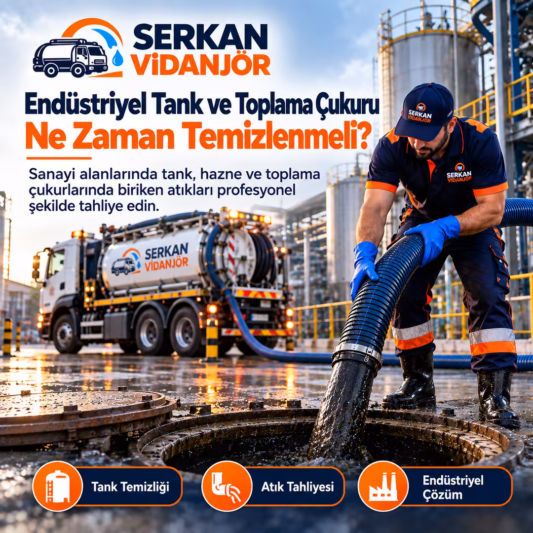 Endüstriyel Tank ve Toplama Çukuru Ne Zaman Temizlenmeli?