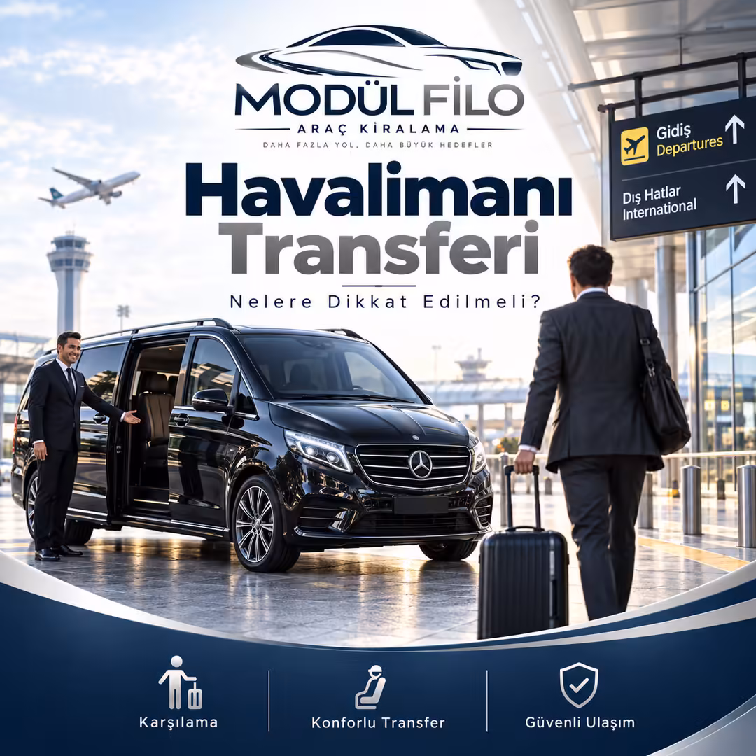 Havalimanı Transferi Planlarken Nelere Dikkat Edilmeli?