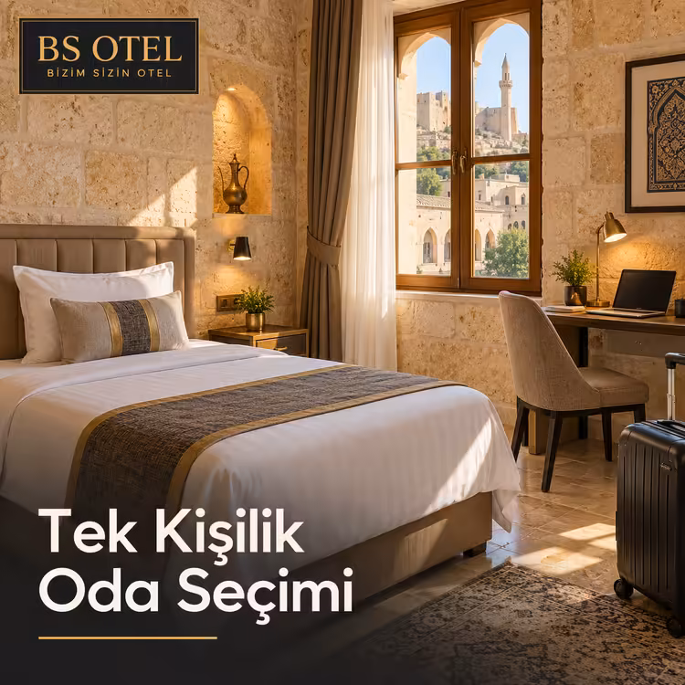 Urfa'da Tek Kişilik Oda: Yalnız Seyahat Edenler İçin Seçim Rehberi