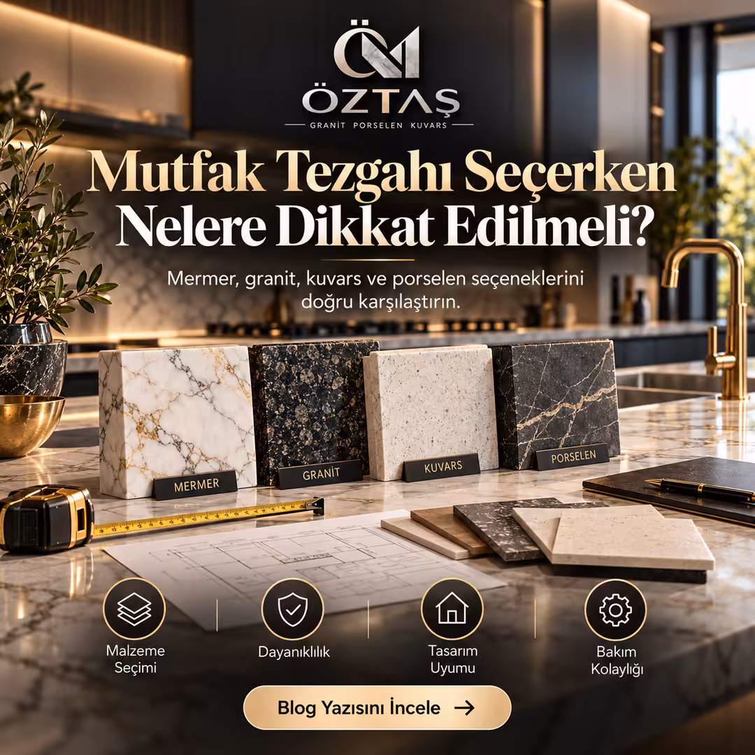 Mutfak Tezgahı Seçerken Nelere Dikkat Edilmeli?