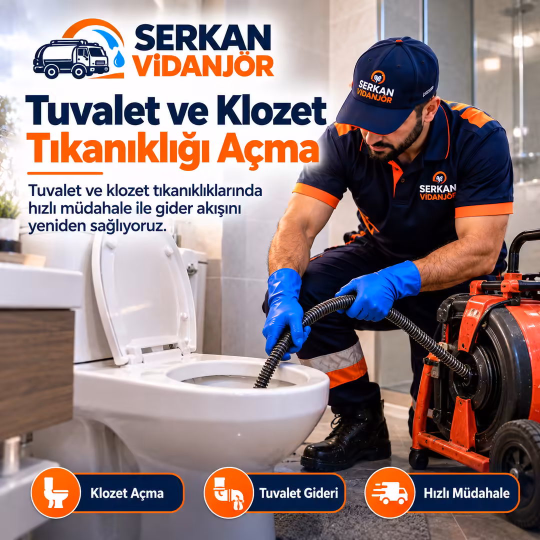 Klozet Tıkandıysa Ne Yapılmalı? Tuvalet Tıkanıklığı Neden Tekrar Eder?