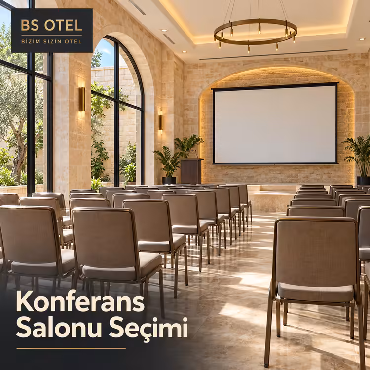 Şanlıurfa'da Konferans Salonu Seçimi: Etkinlik Planlama Rehberi
