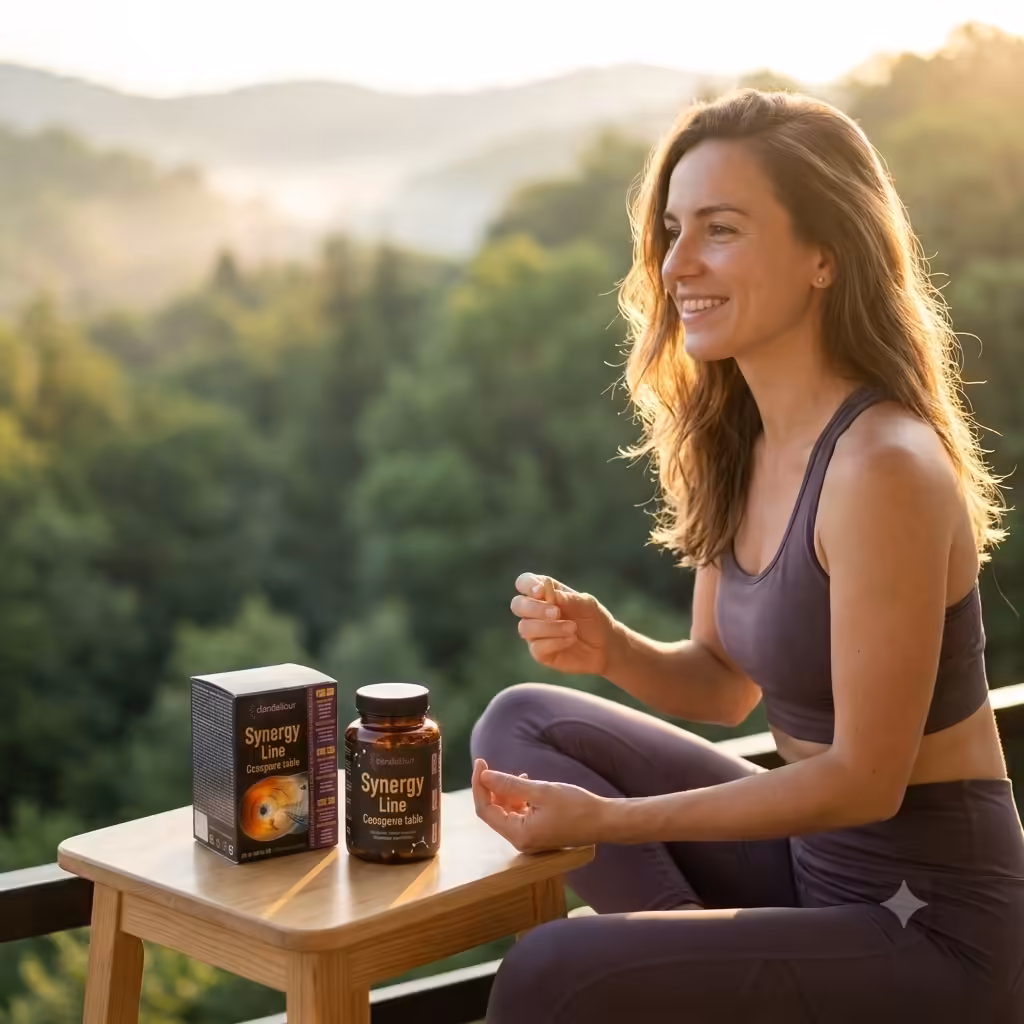 Dandelion Sinergy Yeşil Çay Gingko Biloba Ginseng İçeren Takviye