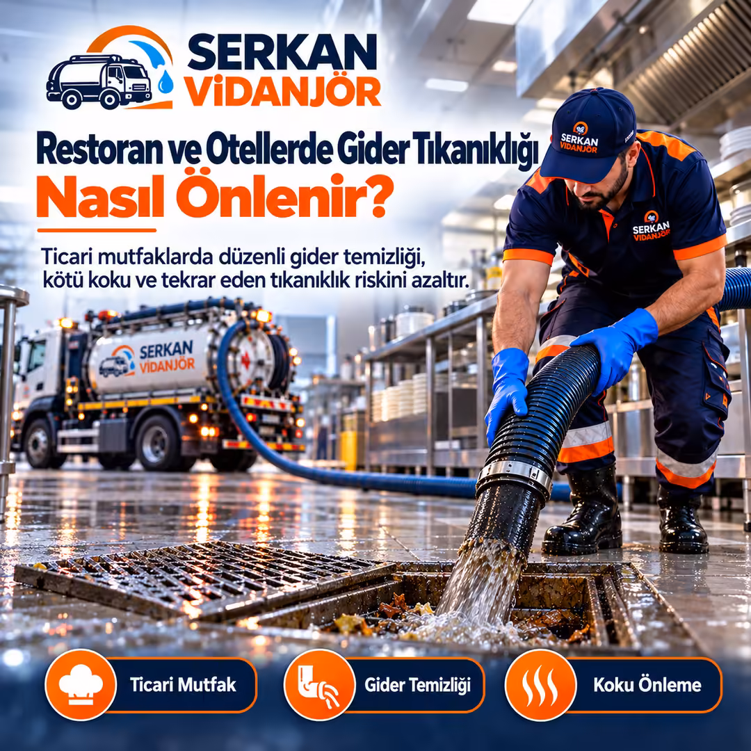 Restoran ve Otellerde Gider Tıkanıklığı Nasıl Önlenir?