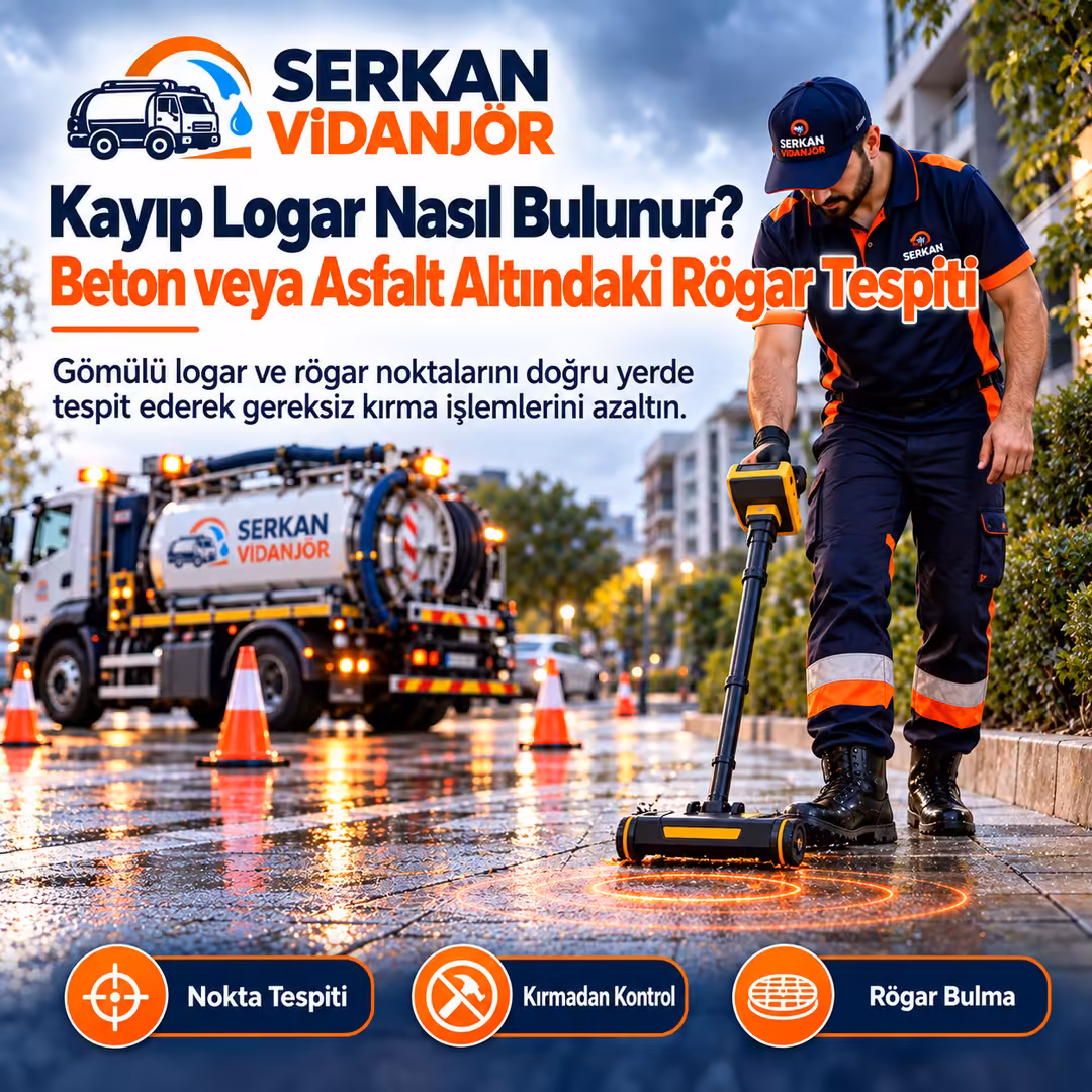 Kayıp Logar Nasıl Bulunur? Beton veya Asfalt Altındaki Rögar Tespiti