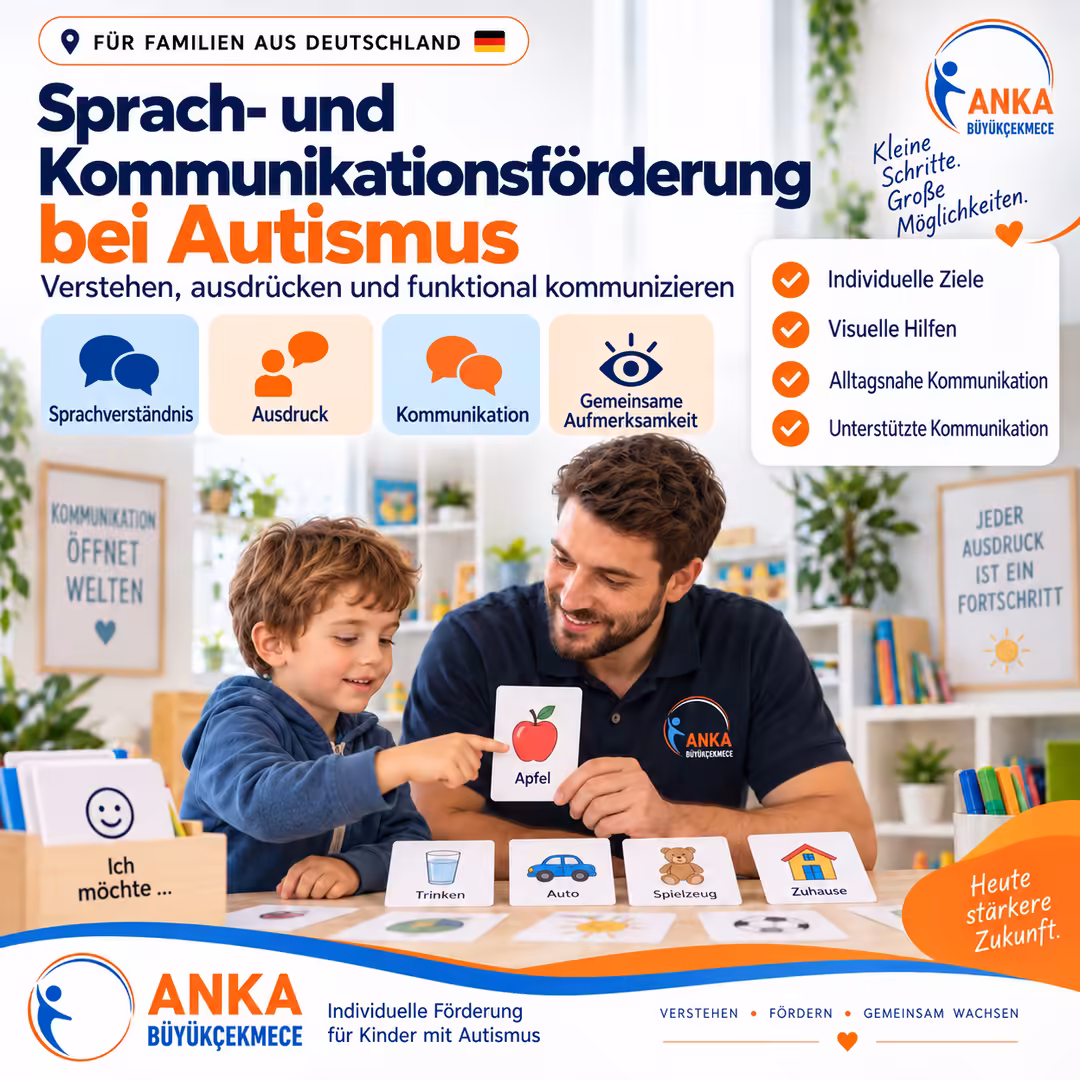 Sprach- und Kommunikationsförderung bei Autismus: Sprache verstehen und sich ausdrücken