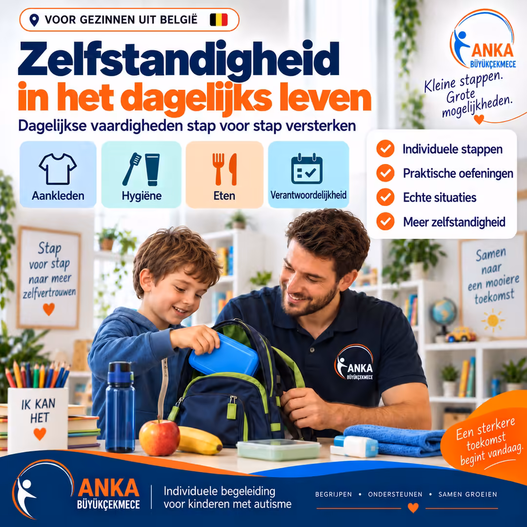 Zelfstandigheid, zelfzorg en dagelijkse vaardigheden bij autisme