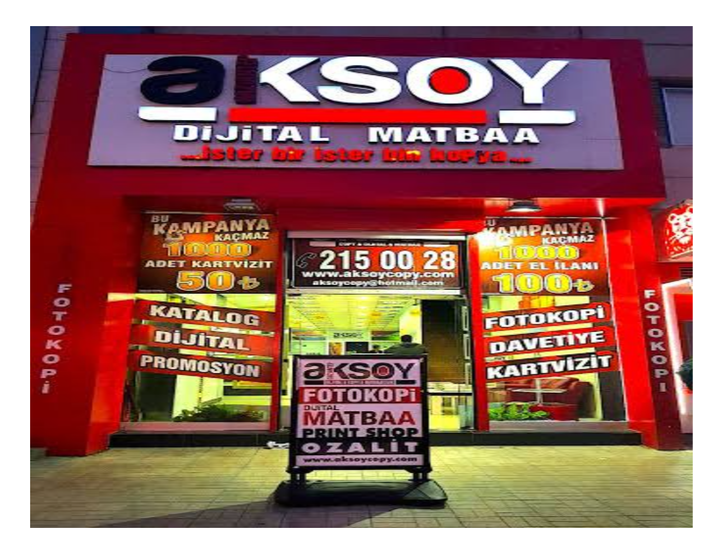 Aksoy Matbaa ve Dijital Copy Center