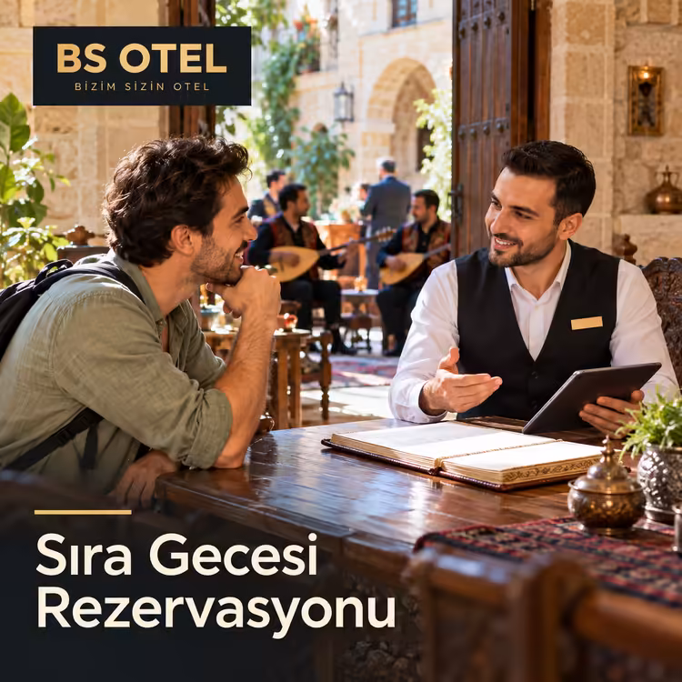 Şanlıurfa Sıra Gecesi Rezervasyonu
