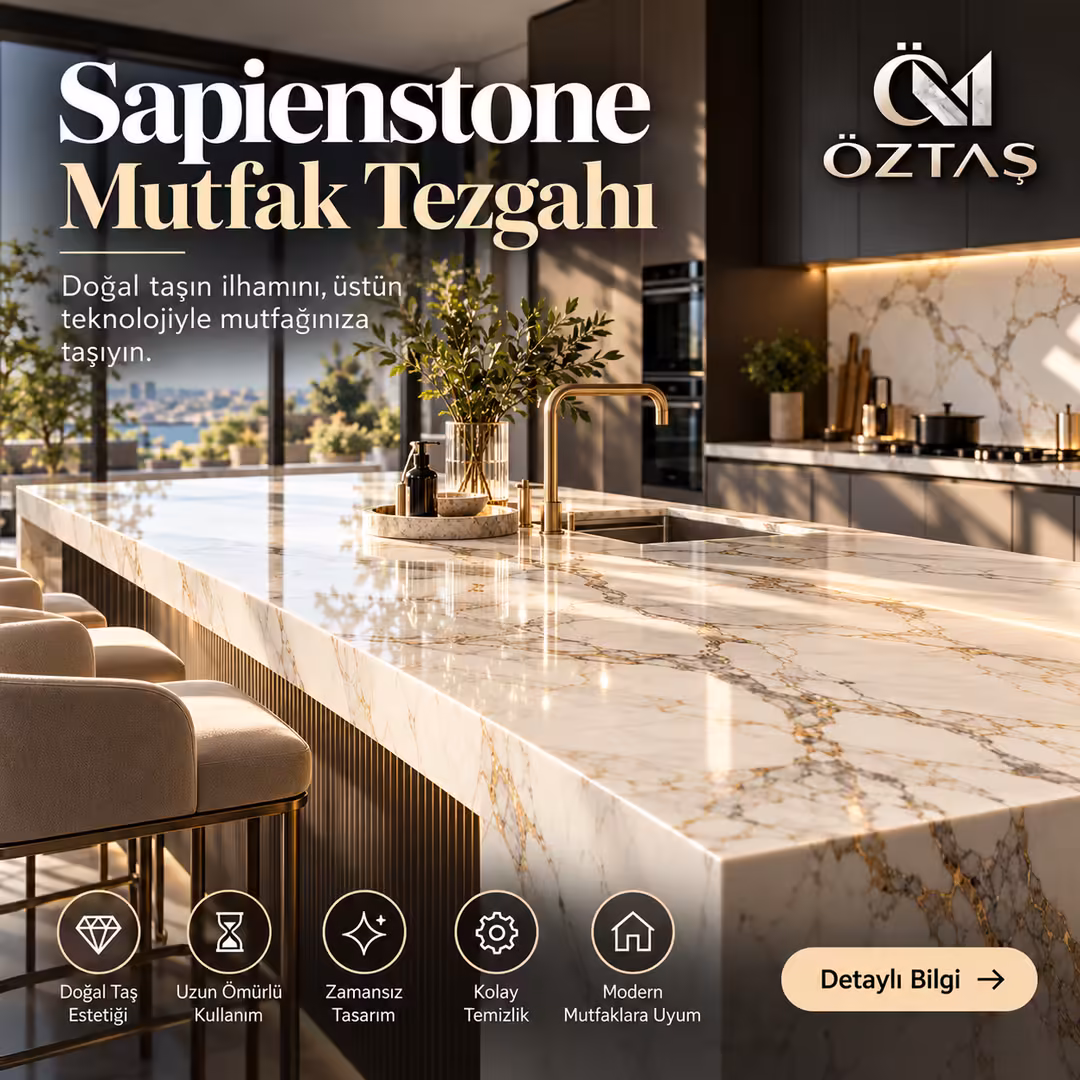 Sapienstone Mutfak Tezgahı