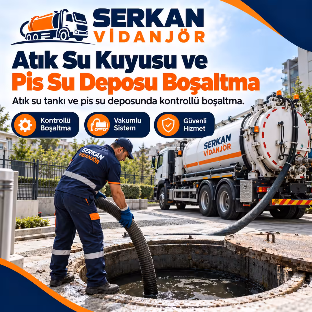 Atık Su Kuyusu ve Pis Su Deposu Boşaltma