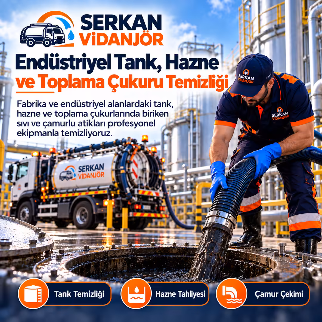 Endüstriyel Tank, Hazne ve Toplama Çukuru Temizliği