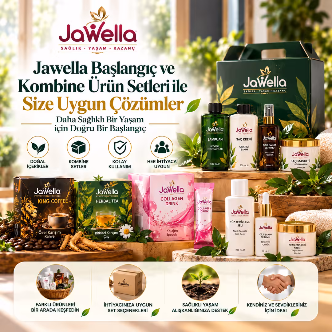 Jawella Başlangıç ve Ürün Setleri ile Size Uygun Ürünleri Bir Arada Keşfedin