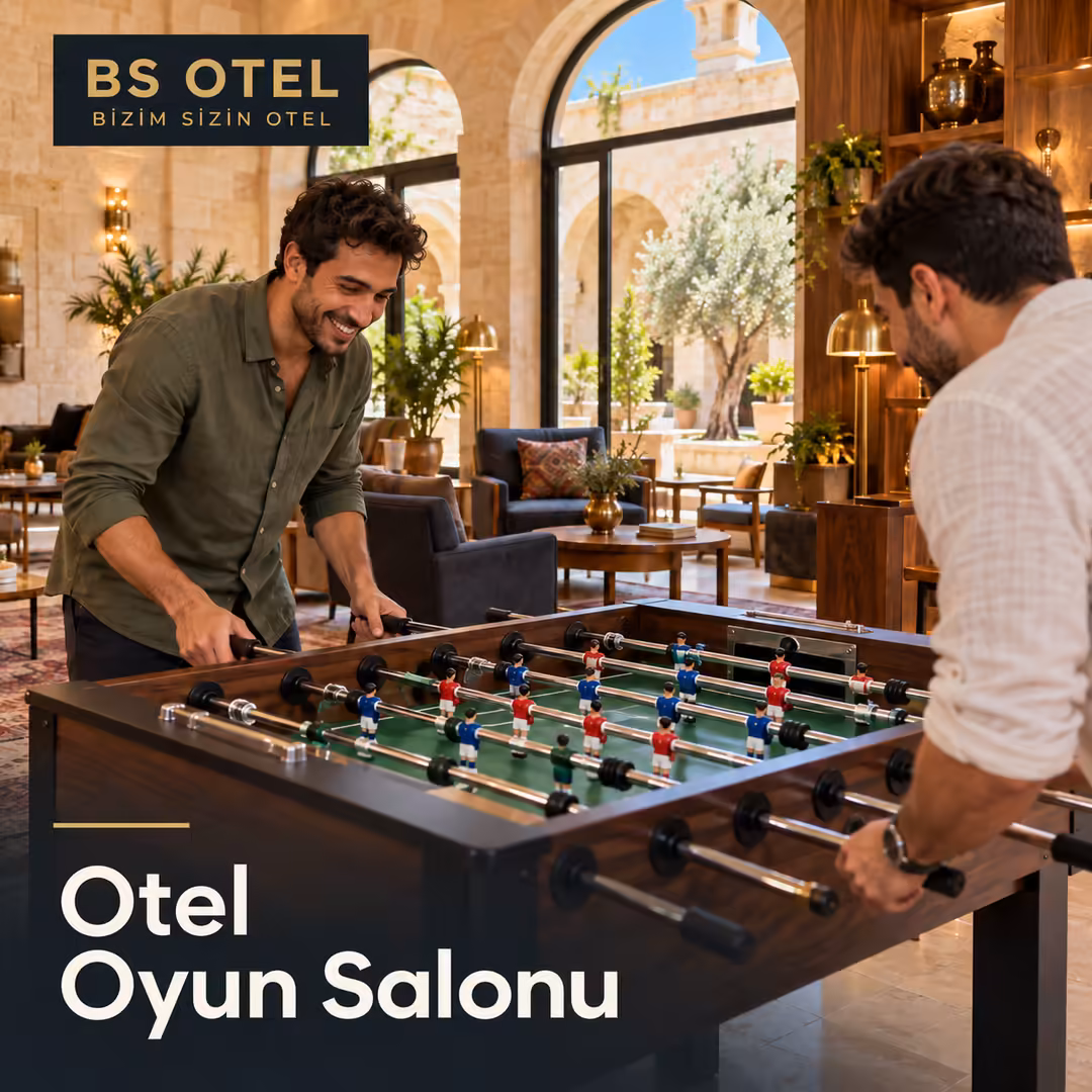 Şanlıurfa Otel Oyun Salonu