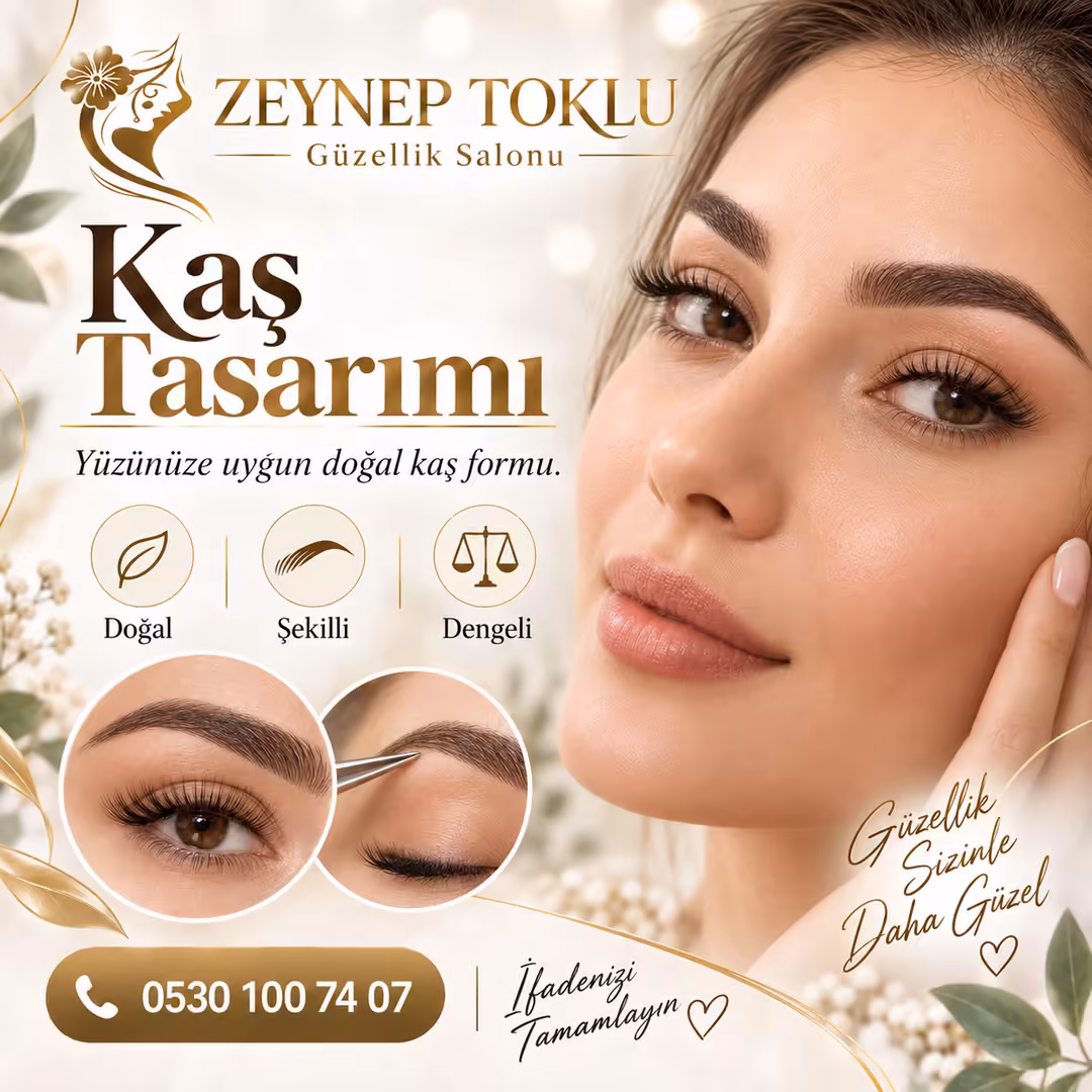 Kaş Tasarımı – Yüz Hatlarınıza Uygun Doğal Kaş Formu