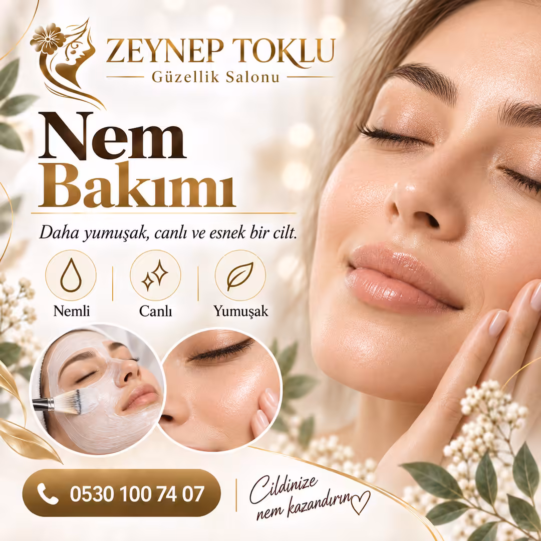 Nem Bakımı – Daha Yumuşak, Canlı ve Bakımlı Bir Cilt Görünümü