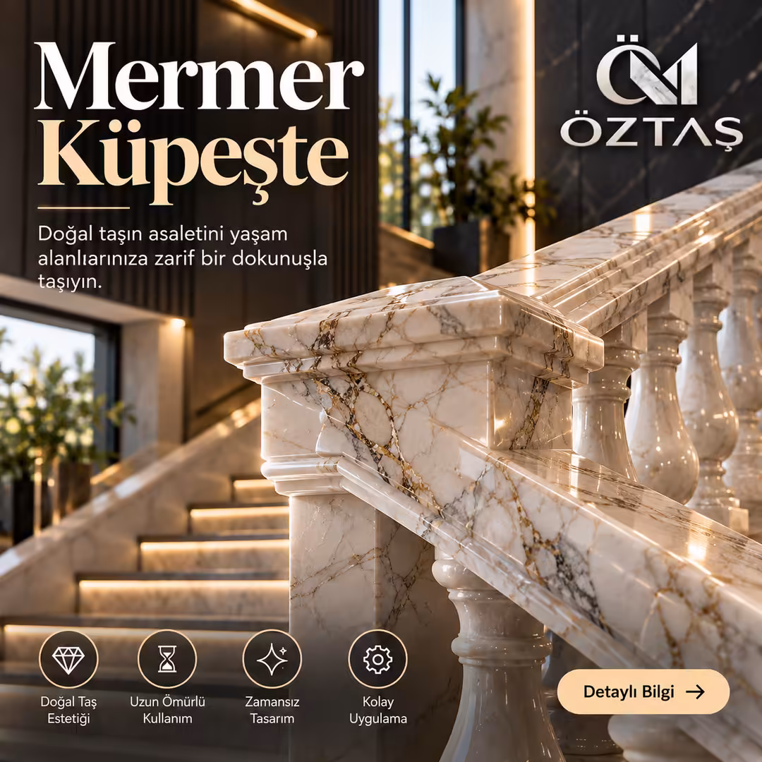 Mermer Küpeşte