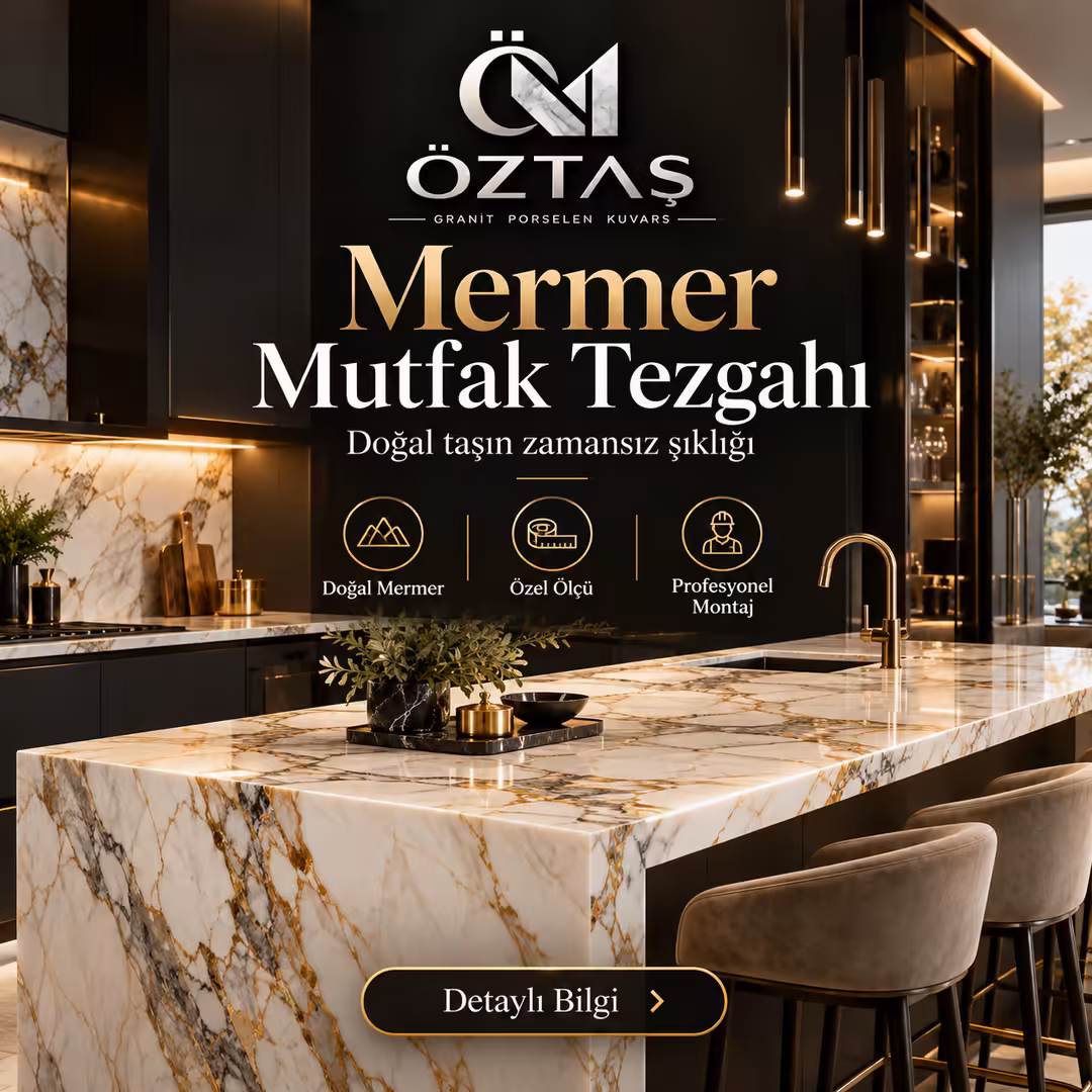 Mermer Mutfak Tezgahı