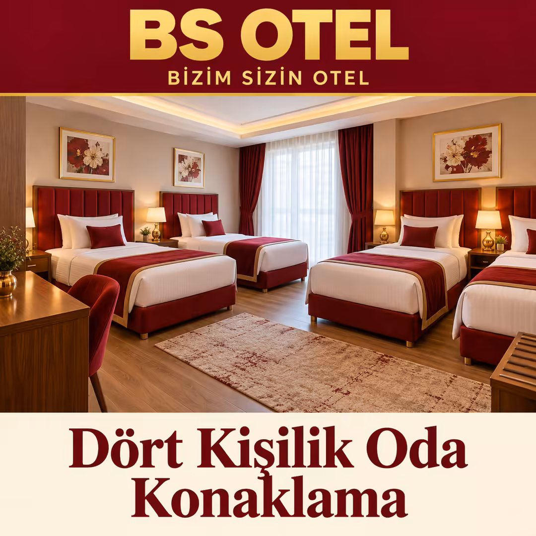 Şanlıurfa Dört Kişilik Oda Konaklama