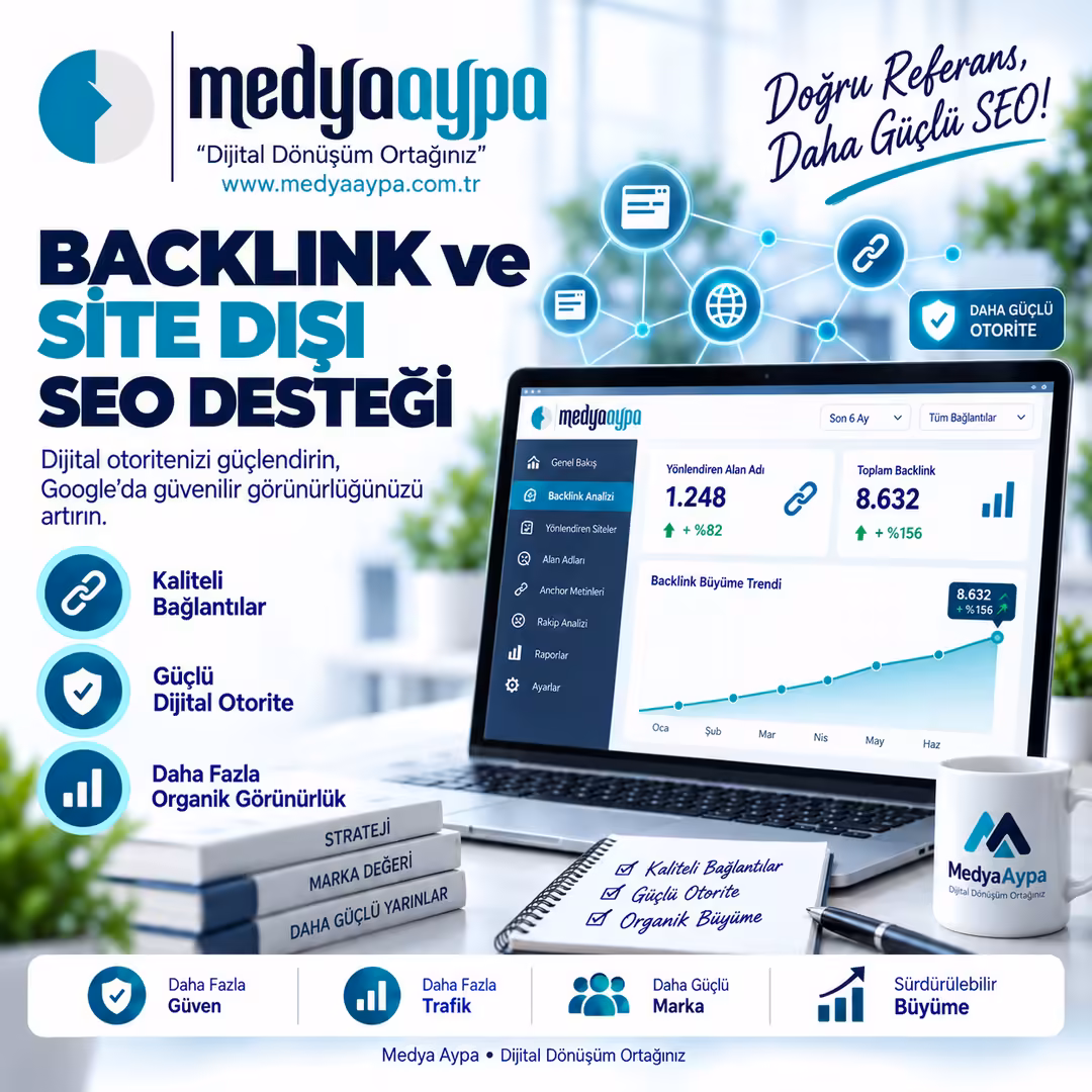 Backlink ve Site Dışı SEO Desteği ile Web Sitenizin Dijital Otoritesini Güçlendirin