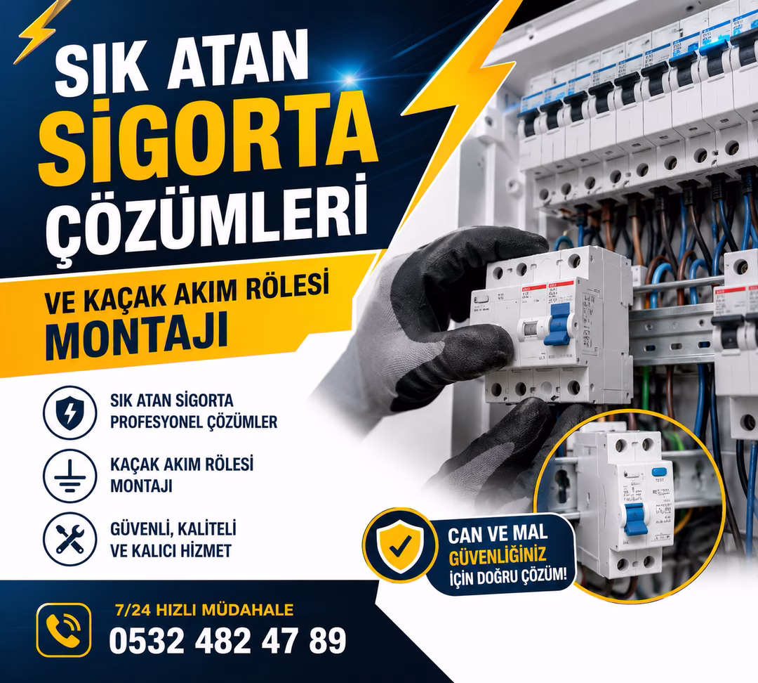 Sık Atan Sigorta Çözümleri ve Kaçak Akım Rölesi Montajı