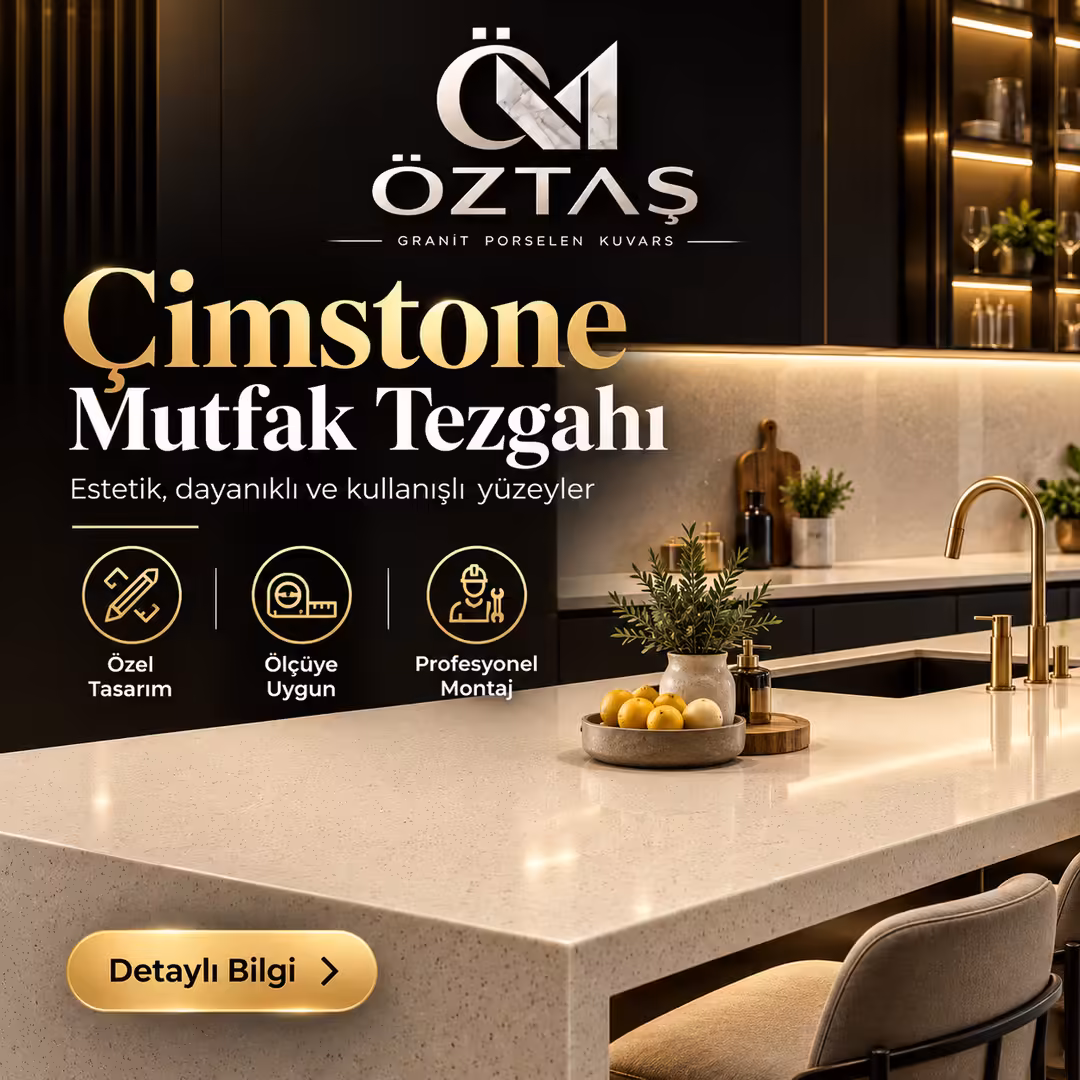 Çimstone Mutfak Tezgahı