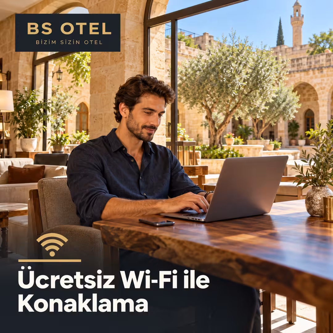 Şanlıurfa Ücretsiz Wi-Fi ile Konaklama
