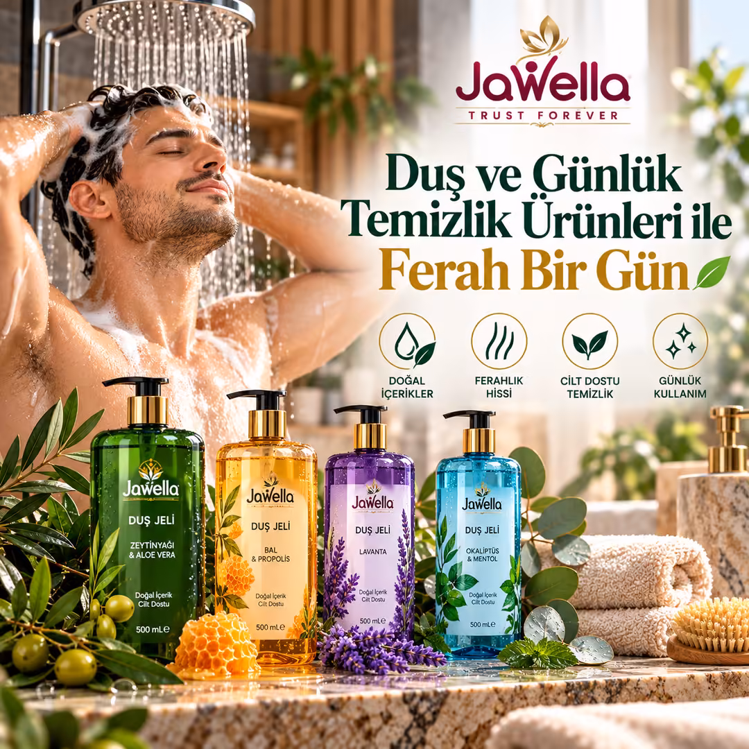 Duş ve Günlük Temizlik Ürünleri ile Ferah ve Düzenli Kişisel Bakım