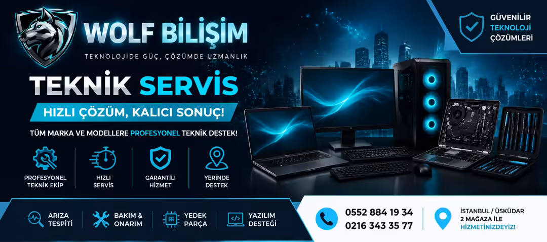Wolf Bilişim Bulgurlu Şube  - Görsel