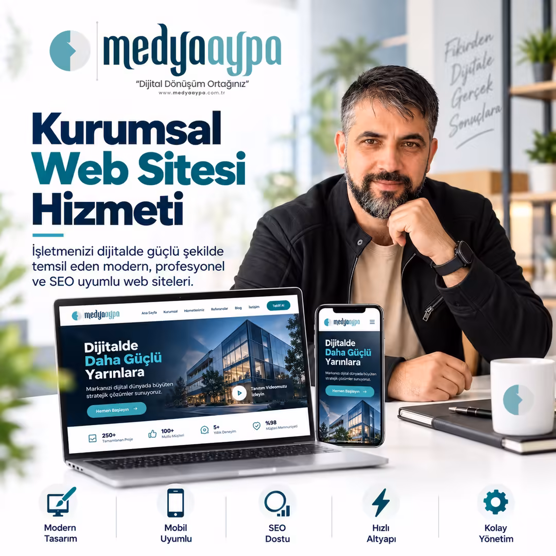Medya Aypa Kurumsal Web Sitesi Hizmeti